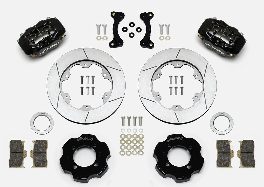 1991 - 2005 Mazda Forged Dynalite Big Brake Front Brake Kit (Hat) - 140-13379