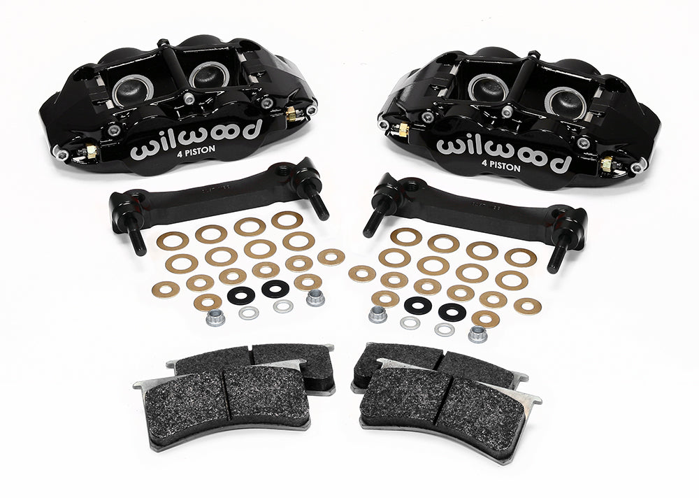 1997 - 2013 Cadillac, Chevrolet Forged Narrow Superlite 4R Caliper and Bracket Upgrade Kit for Corvette C5-C6 - 140-14026