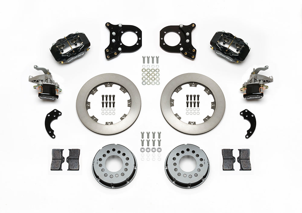 1964 - 1974 Buick, Chevrolet, Oldsmobile, Pontiac Forged Dynalite-MC4 Rear Parking Brake Kit - 140-14224