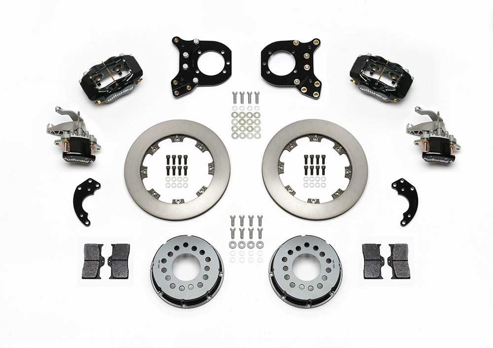 1964 - 1974 Buick, Chevrolet, Oldsmobile, Pontiac Forged Dynalite-MC4 Rear Parking Brake Kit - 140-14259