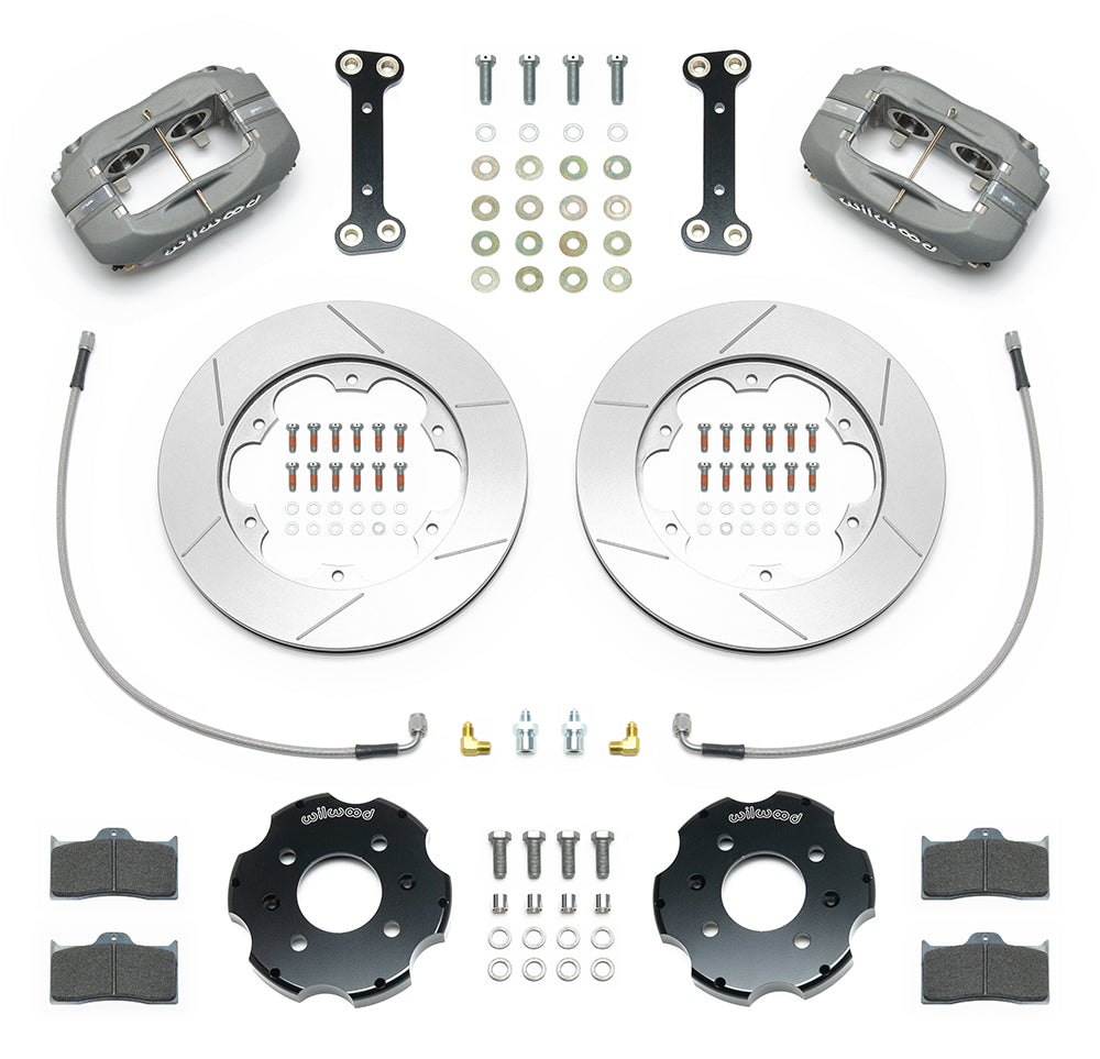 1988 - 2000 Honda Forged Dynalite Big Brake Front Brake Kit (Race) - 140-14304