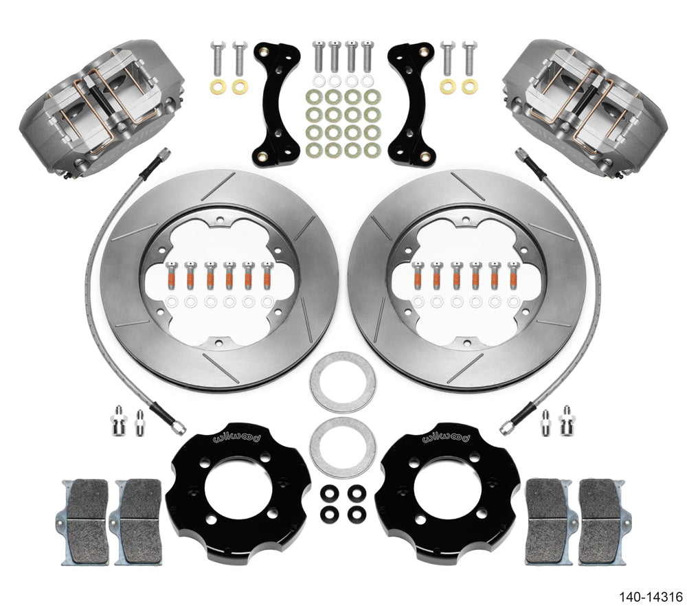 1991 - 2005 Mazda Forged Dynapro Big Brake Front Brake Kit (Race) - 140-14316