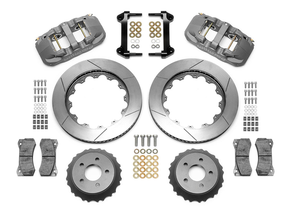 1960 - 2021 Ford, Mercury AERO6 Big Brake Front Brake Kit (Race) - 140-14482
