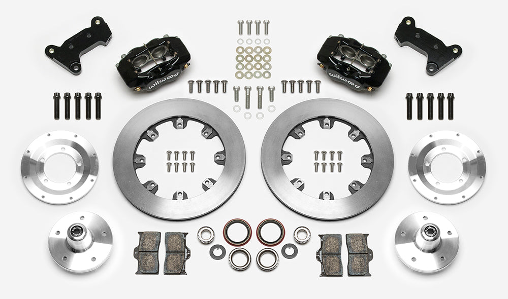 1974 - 1980 Ford, Mercury Forged Dynalite Big Brake Front Brake Kit (5 x 5 Hub) - 140-14530