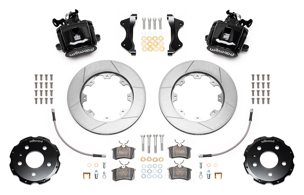 2002 - 2008 Audi Combination Parking Brake Caliper Rear Brake Kit - 140-14591