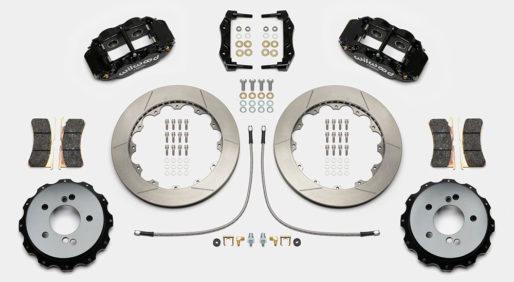 2001 - 2006 BMW Forged Narrow Superlite 4R Big Brake Rear Brake Kit For OE Parking Brake - 140-14752