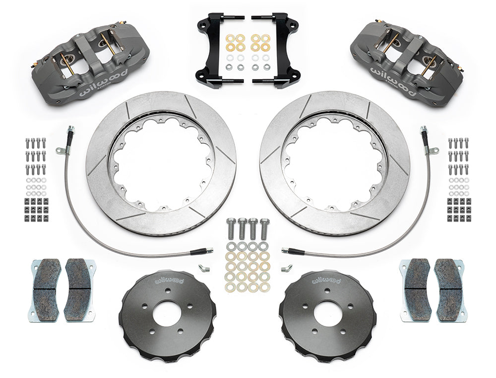 2007 - 2013 Infiniti, Nissan AERO6 Big Brake Front Brake Kit (Race) - 140-14820