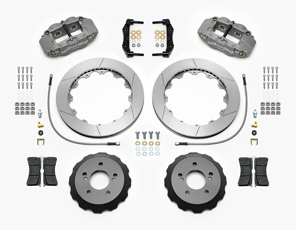 2001 - 2006 BMW Forged Narrow Superlite 4R Big Brake Rear Brake Kit (Race) - 140-14980