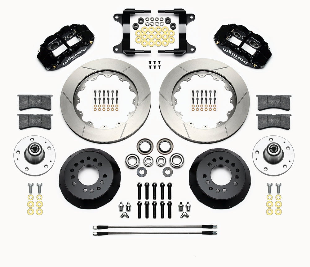 1982 - 1992 Chevrolet, Pontiac Forged Narrow Superlite 6R Big Brake Front Brake Kit (Hub) - 140-15279