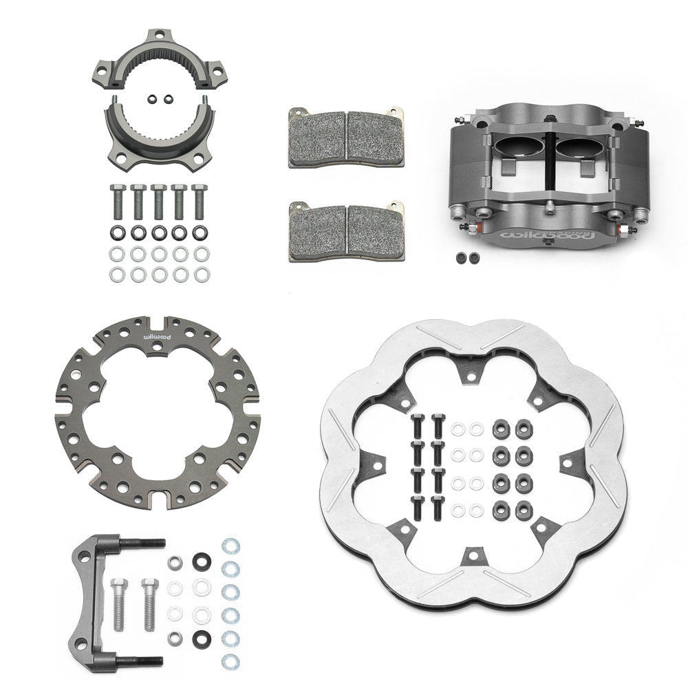 Billet Narrow Dynalite Radial Mount Sprint Inboard Brake Kit - 140-15345