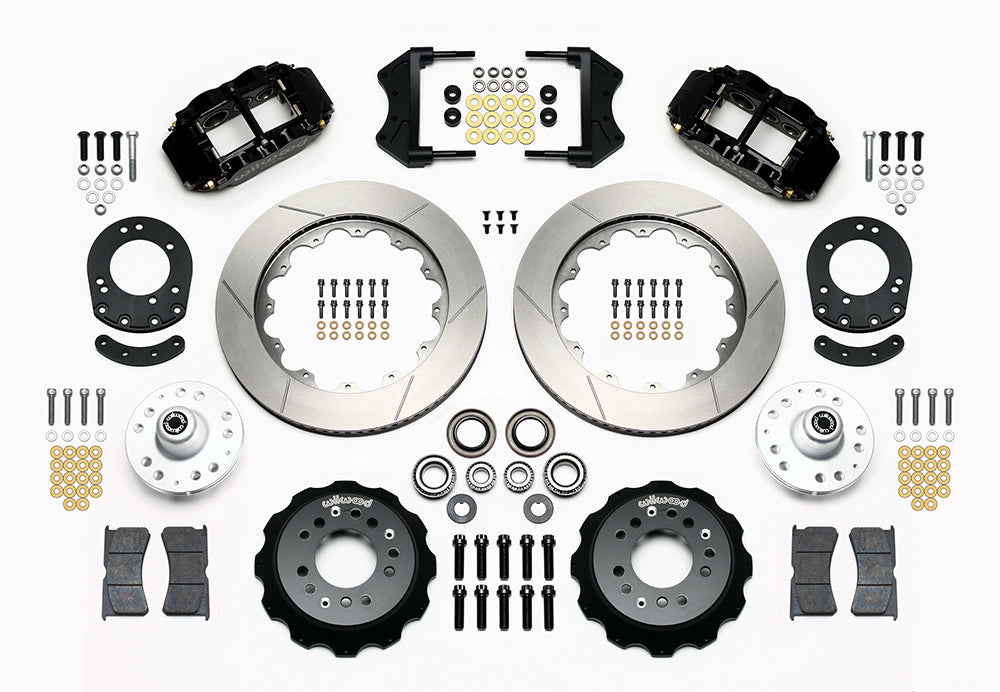 1963 - 1969 Ford, Mercury Forged Narrow Superlite 6R Dust-Seal Big Brake Front Brake Kit (Hub) - 140-15407