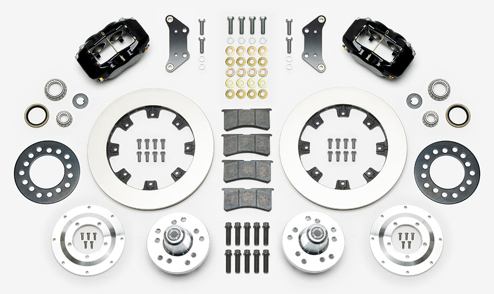 1965 - 1972 Dodge, Plymouth Forged Dynalite Big Brake Front Brake Kit (Hub) - 140-15461