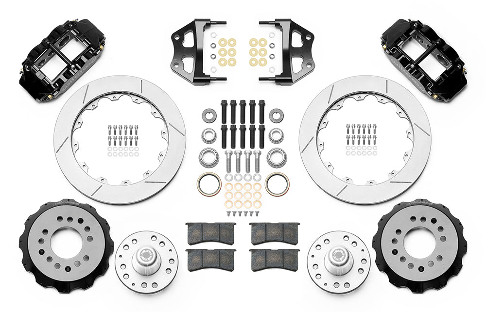 1955 - 1957 Chevrolet Forged Narrow Superlite 6R Big Brake Front Brake Kit (Hub) - 140-15552