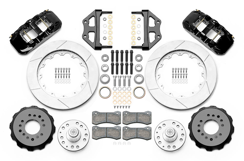 1955 - 1957 Chevrolet AERO6 Big Brake Front Brake Kit - 140-15558