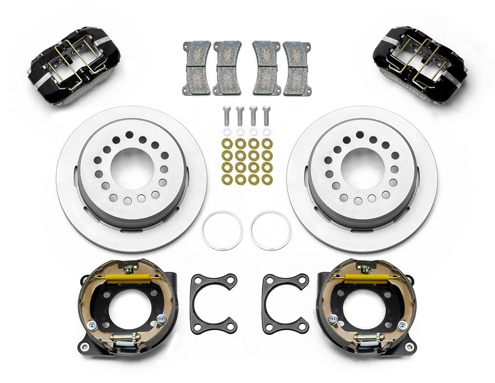 Forged Dynapro Low-Profile Dust Seal Rear Parking Brake Kit - 140-15601