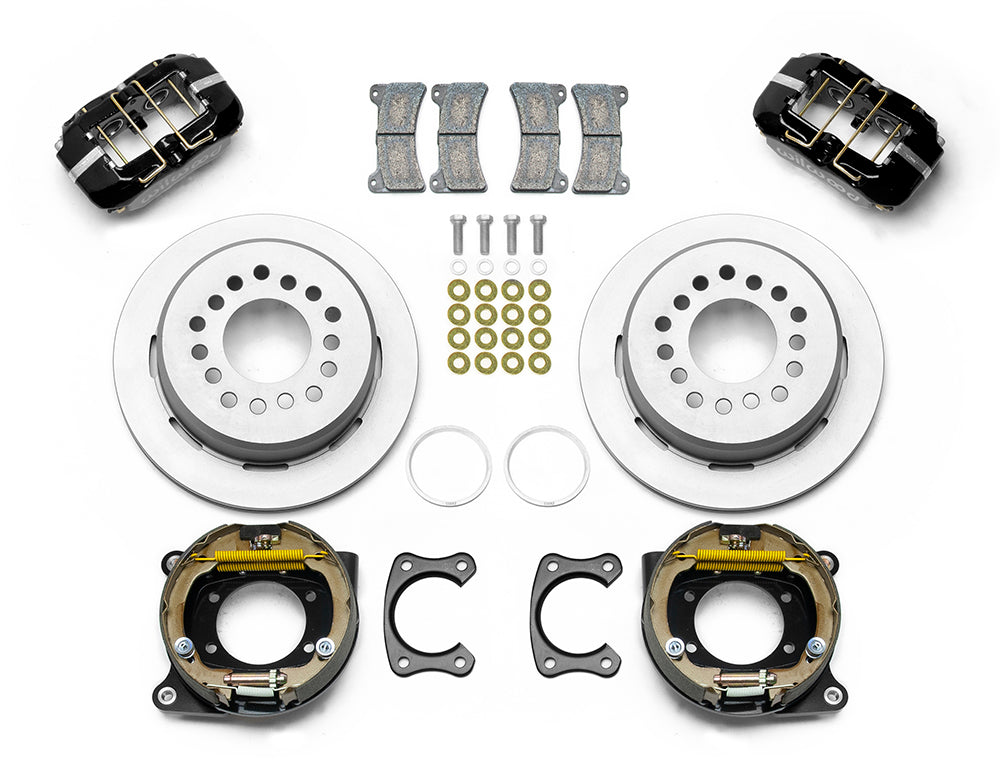 Forged Dynapro Low-Profile Dust Seal Rear Parking Brake Kit - 140-15602