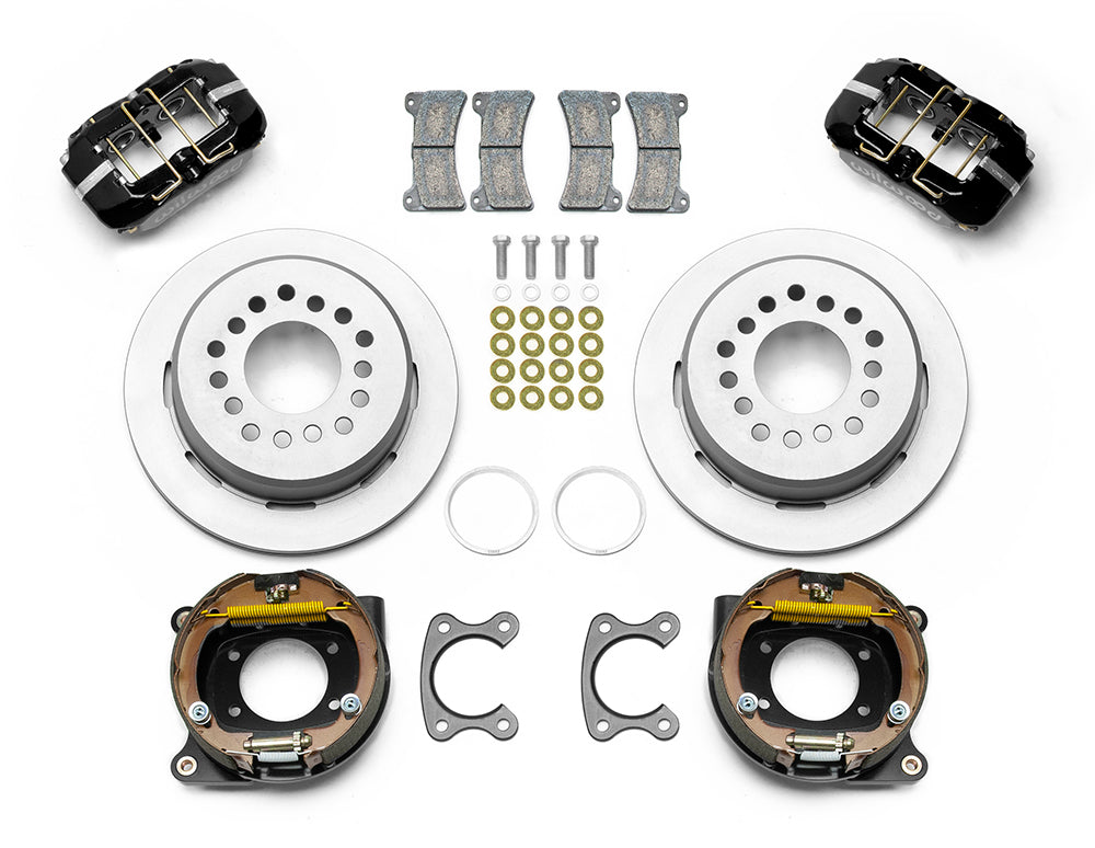 Forged Dynapro Low-Profile Dust Seal Rear Parking Brake Kit - 140-15604