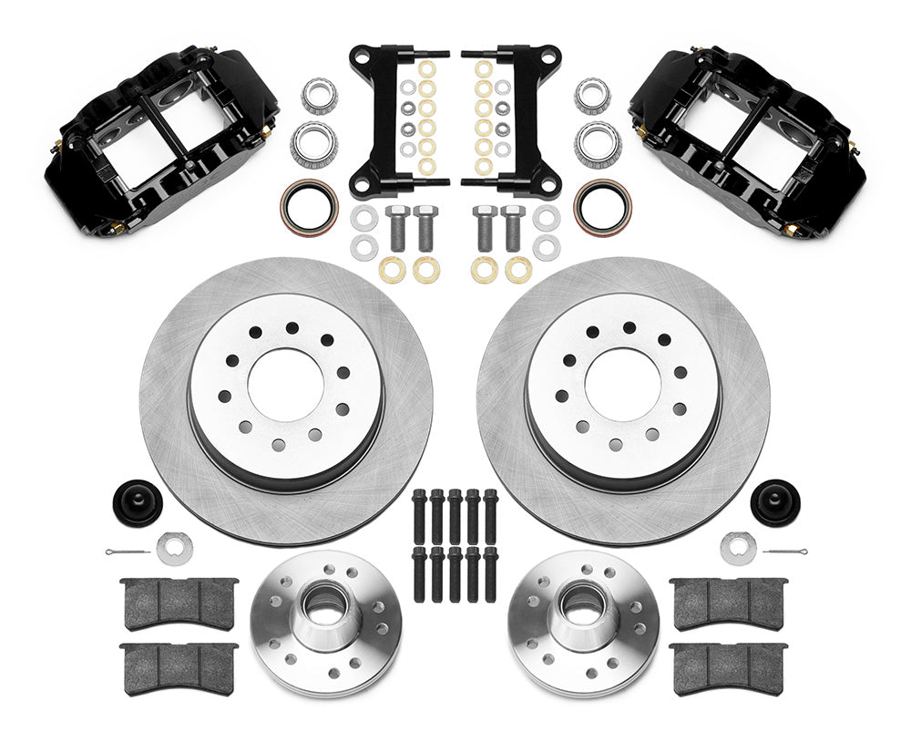 1963 - 1987 Chevrolet, GMC Forged Narrow Superlite 6R Big Brake Front Brake Kit (Hub and 1PC Rotor) - 140-15940