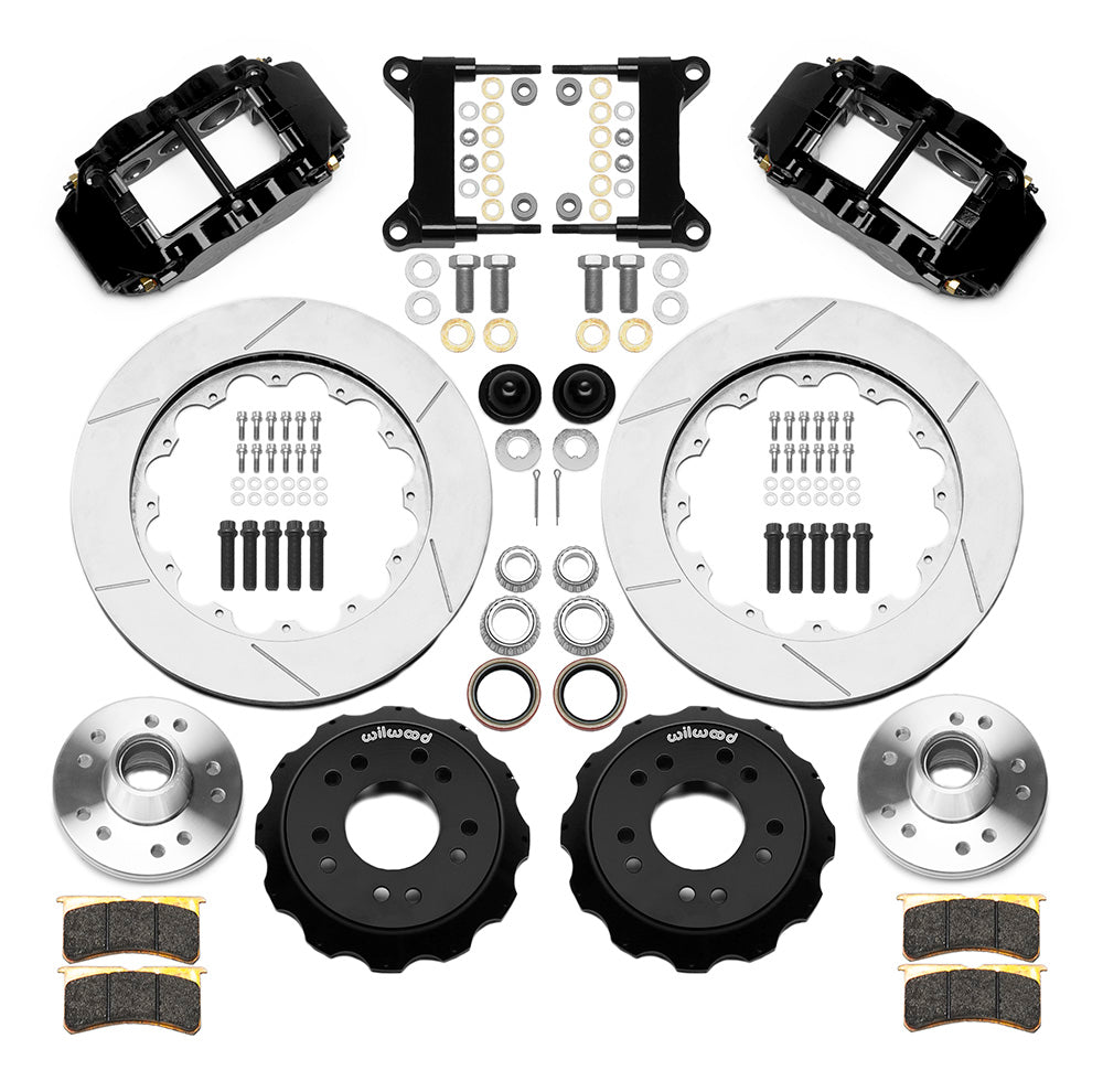 1963 - 1987 Chevrolet, GMC Forged Narrow Superlite 6R Big Brake Front Brake Kit (Hub) - 140-15942