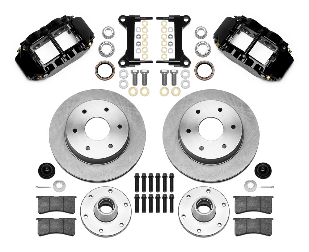 1963 - 1987 Chevrolet, GMC Forged Narrow Superlite 6R Big Brake Front Brake Kit (6 x 5.50 Hub and Rotor) - 140-15944