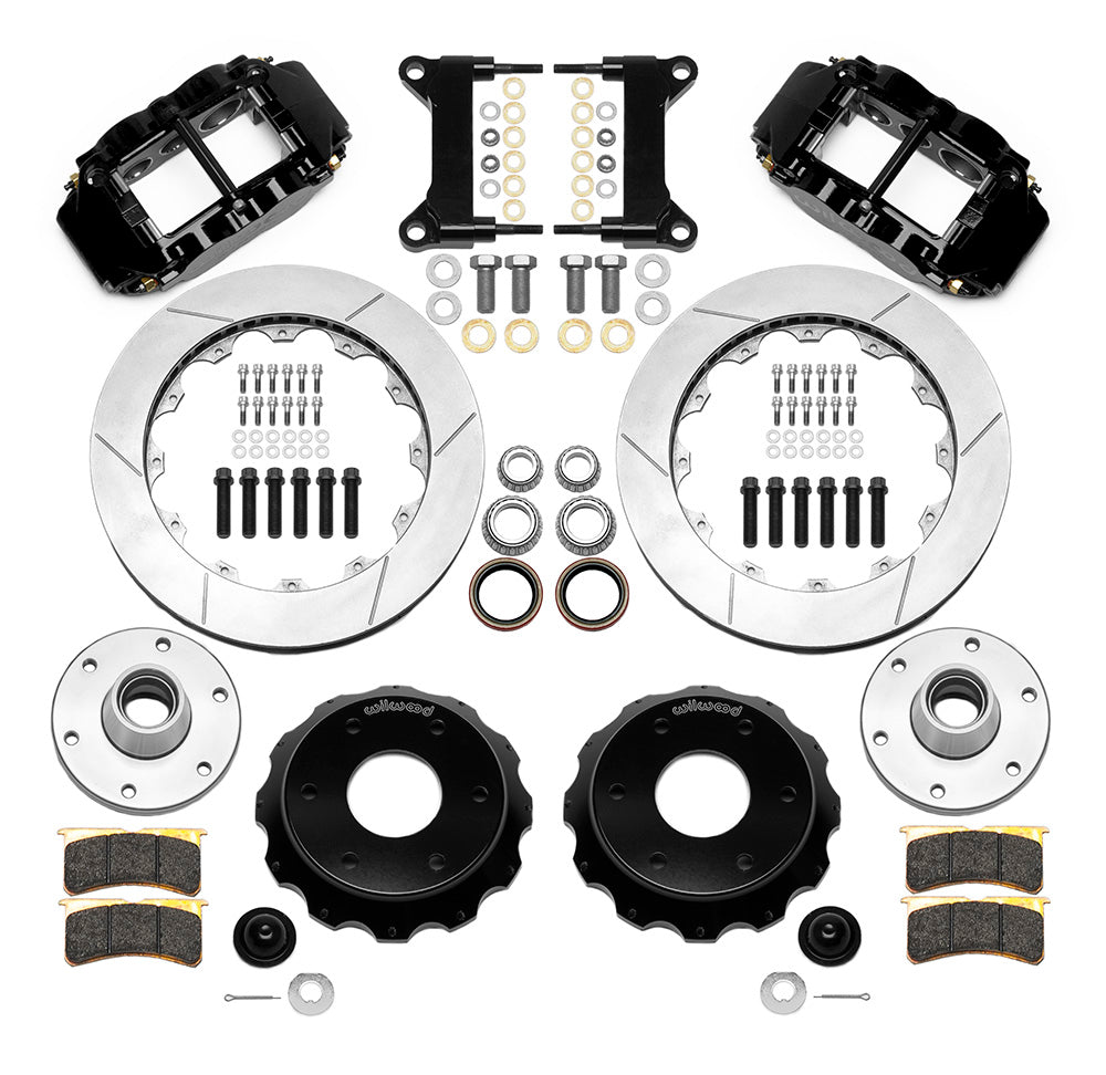 1963 - 1987 Chevrolet, GMC Forged Narrow Superlite 6R Big Brake Front Brake Kit (6 x 5.50 Hub) - 140-15945