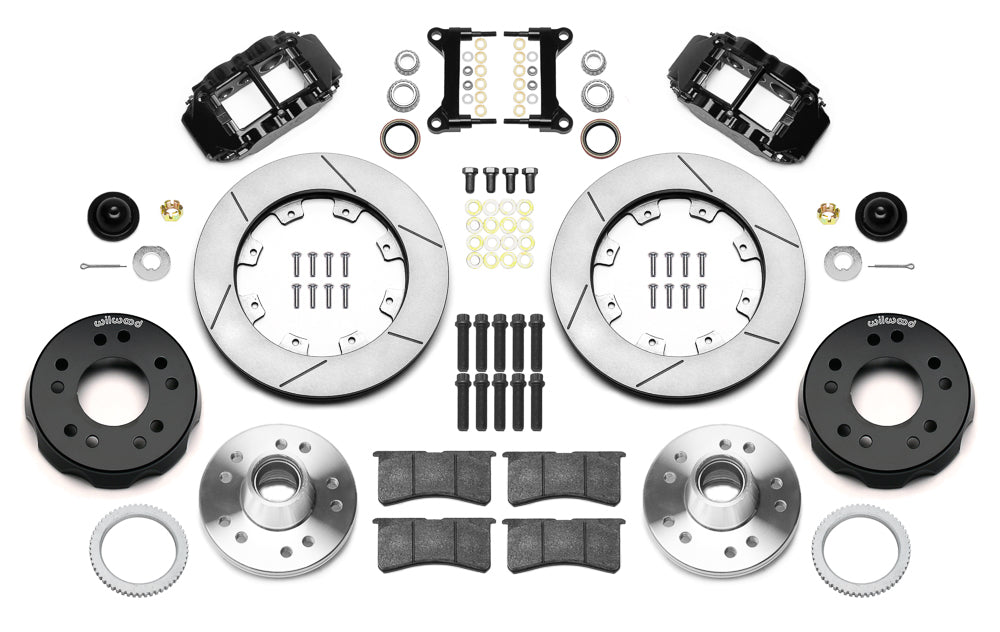 1988 - 2002 Chevrolet, GMC Forged Narrow Superlite 6R Big Brake Front Brake Kit (Hub) - 140-15948