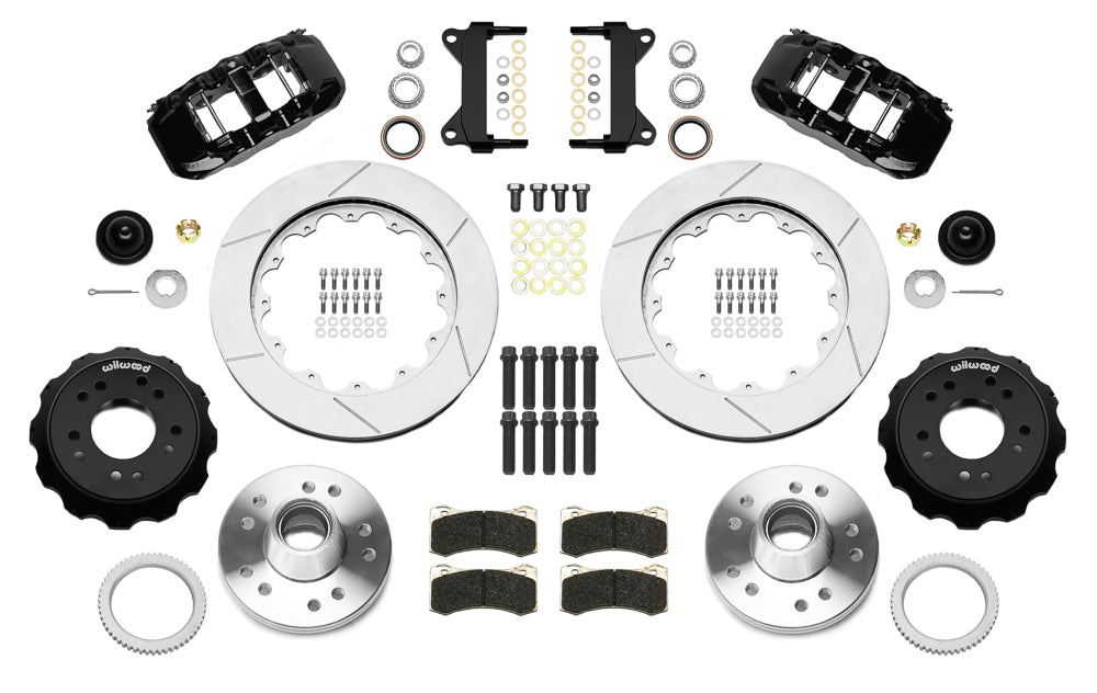 1988 - 2002 Chevrolet, GMC AERO6 Big Brake Front Brake Kit - 140-15951