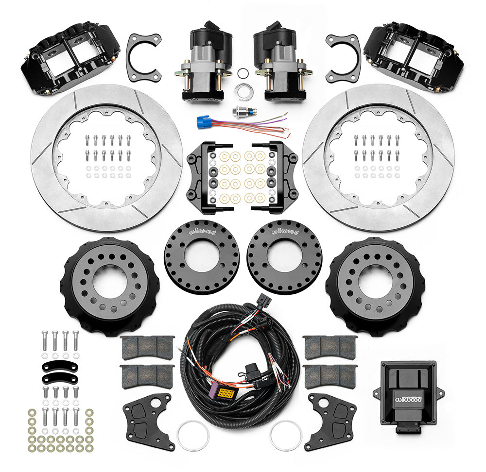 Forged Narrow Superlite 4R Big Brake Rear Electronic Parking Brake Kit - 140-16144