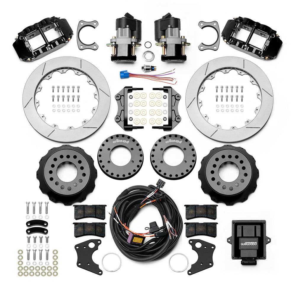Forged Narrow Superlite 4R Big Brake Rear Electronic Parking Brake Kit - 140-16151