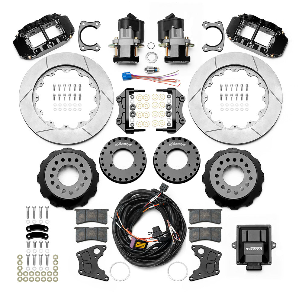 Forged Narrow Superlite 4R Big Brake Rear Electronic Parking Brake Kit - 140-16152