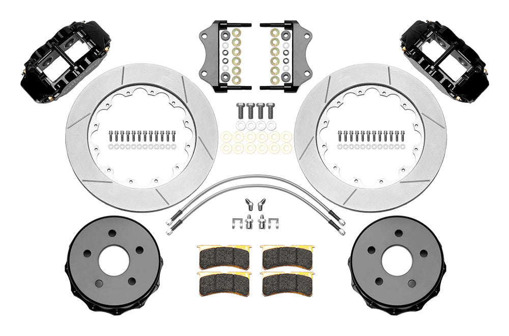2020 - 2020 Jeep Forged Narrow Superlite 4R Big Brake Rear Brake Kit For OE Parking Brake - 140-16179