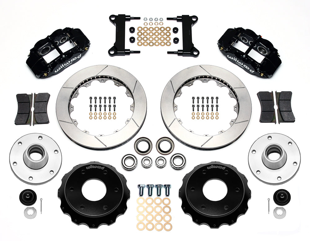 1963 - 1987 Chevrolet, GMC Forged Narrow Superlite 6R Big Brake Front Brake Kit (6 x 5.50 Hub) - 140-16458