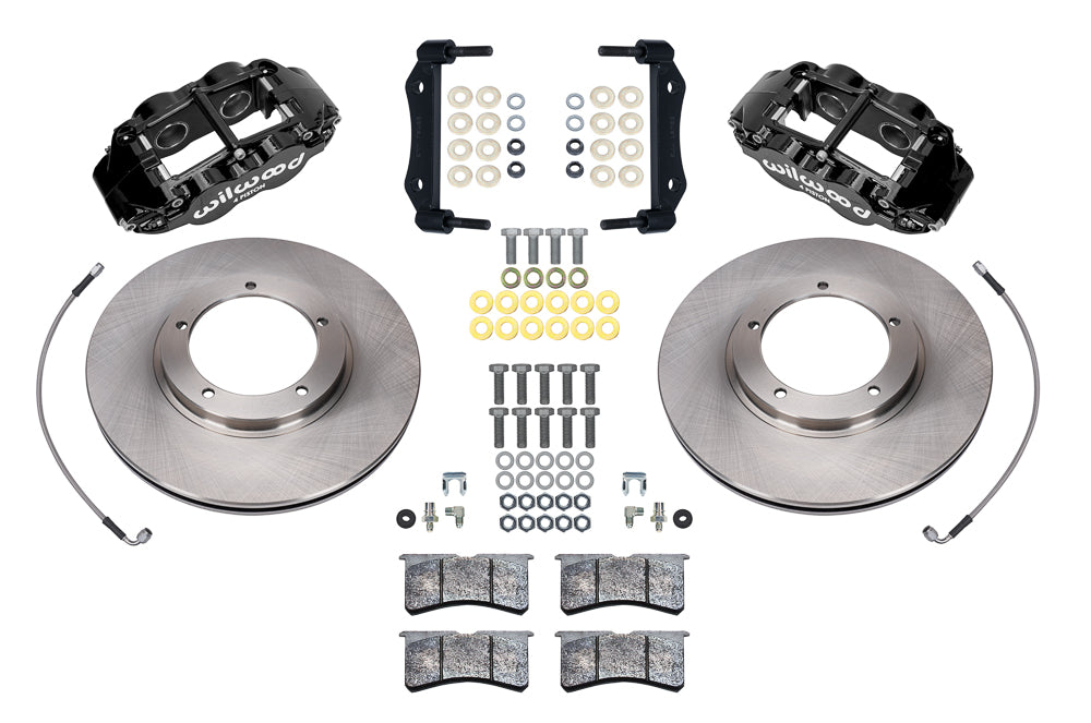 1969 - 1983 Porsche Forged Narrow Superlite 4R Front Brake Kit - 140-16679