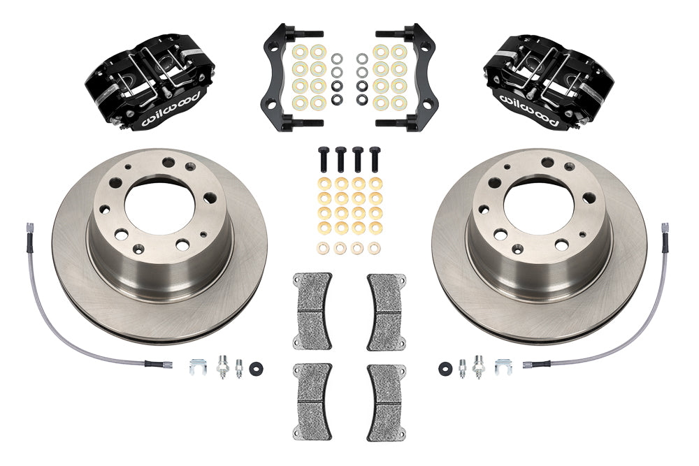 1969 - 1983 Porsche Narrow Dynapro-P Radial Rear Brake Kit - 140-16680