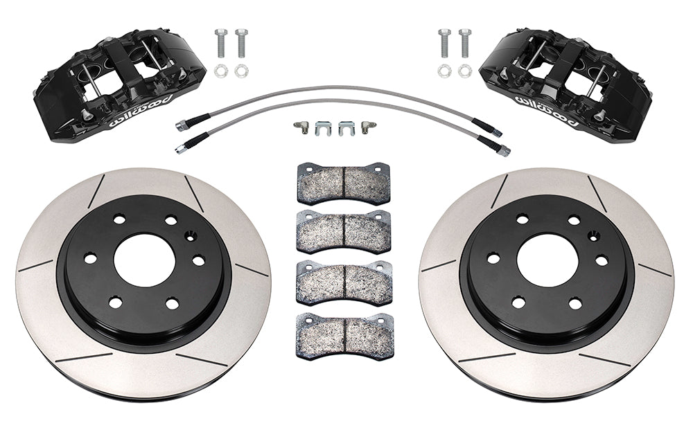 2019 - 2024 Cadillac, Chevrolet, GMC AERO6-DM Direct-Mount Truck Front Brake Kit - 140-16805