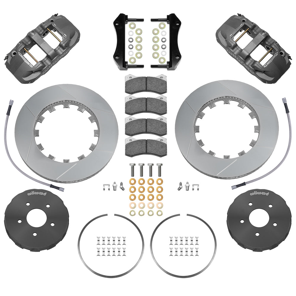 1994 - 2004 Ford AERO6 Big Brake Front Brake Kit (Race) - 140-16859