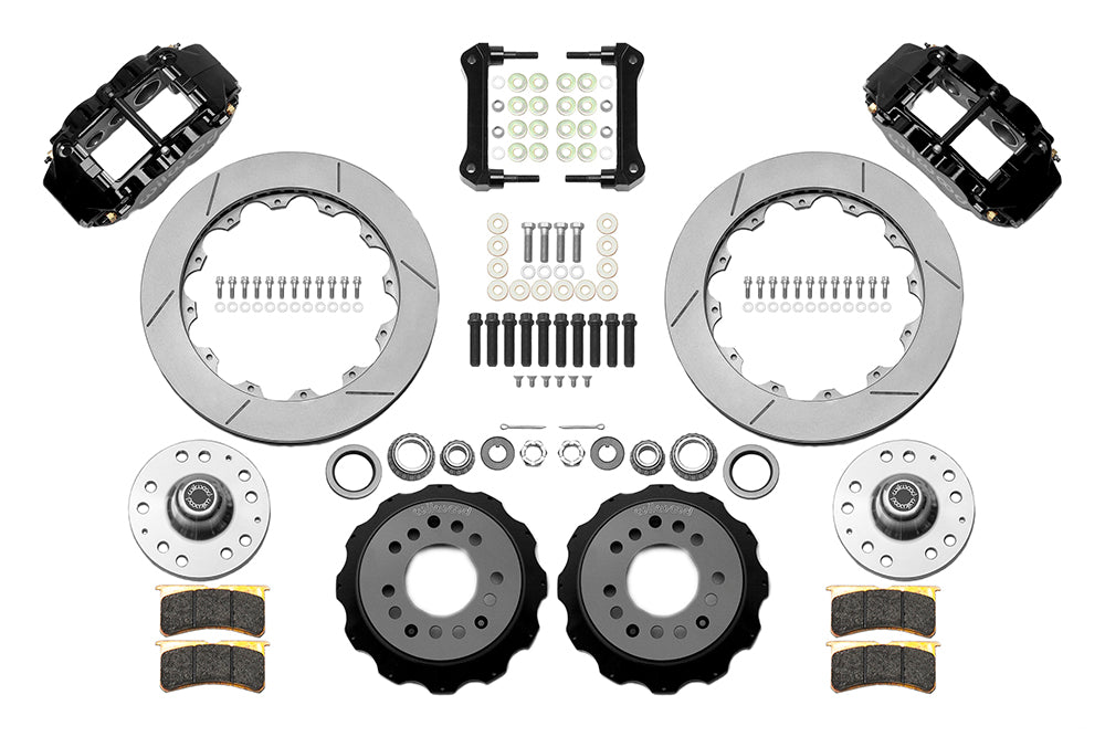 1955 - 1957 Chevrolet Forged Narrow Superlite 6R Big Brake Front Brake Kit (Hub) - 140-16908