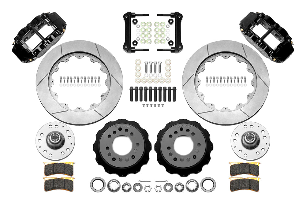 1955 - 1957 Chevrolet Forged Narrow Superlite 6R Big Brake Front Brake Kit (Hub) - 140-16909