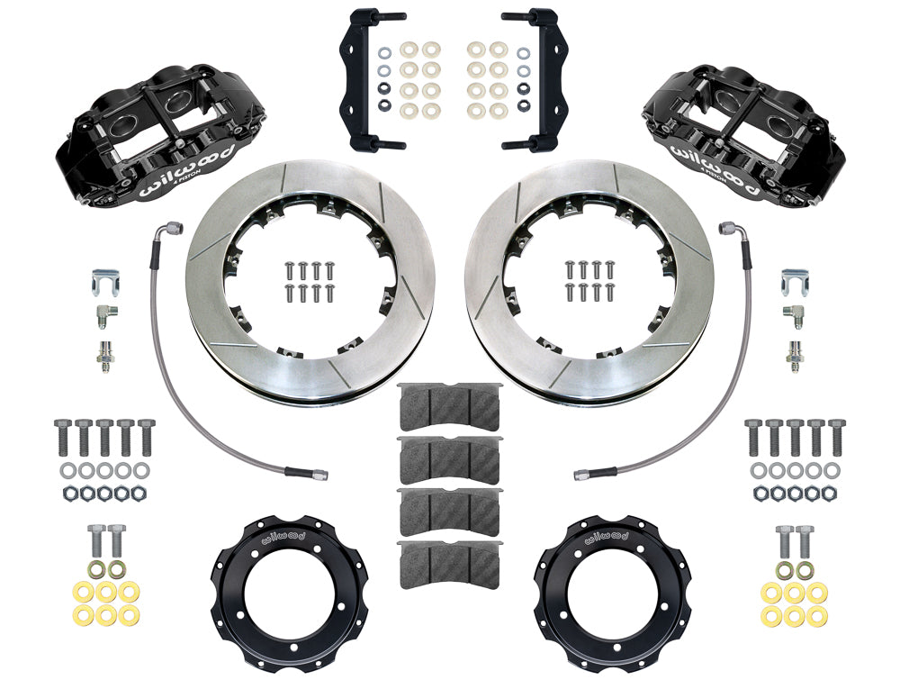 1969 - 1974 Porsche Forged Narrow Superlite 4R Front Brake Kit - 140-16937