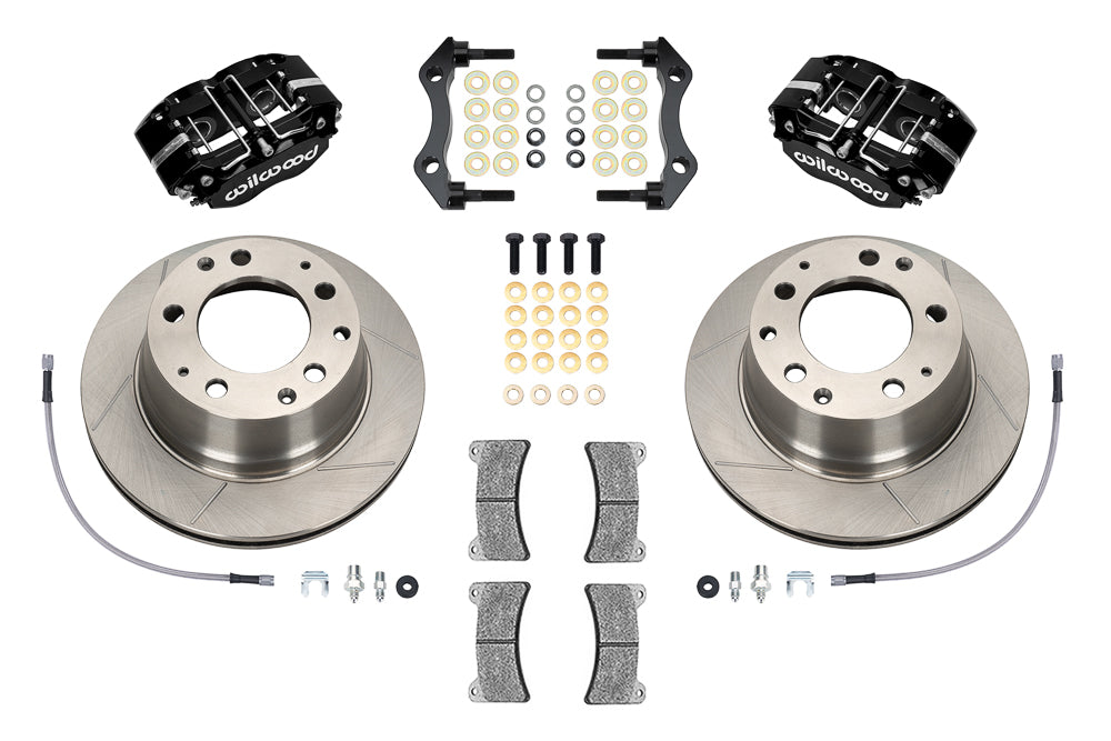 1984 - 1989 Porsche Narrow Dynapro-P Radial Rear Brake Kit - 140-17003