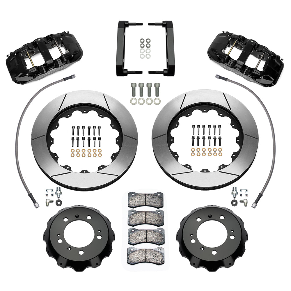 1999 - 2012 Porsche AERO6 Big Brake Front Brake Kit - 140-17100