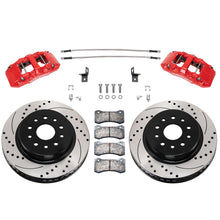 Load image into Gallery viewer, 2007 - 2018 Jeep AERO6-DM Direct-Mount Truck Front Brake Kit - 140-17274
