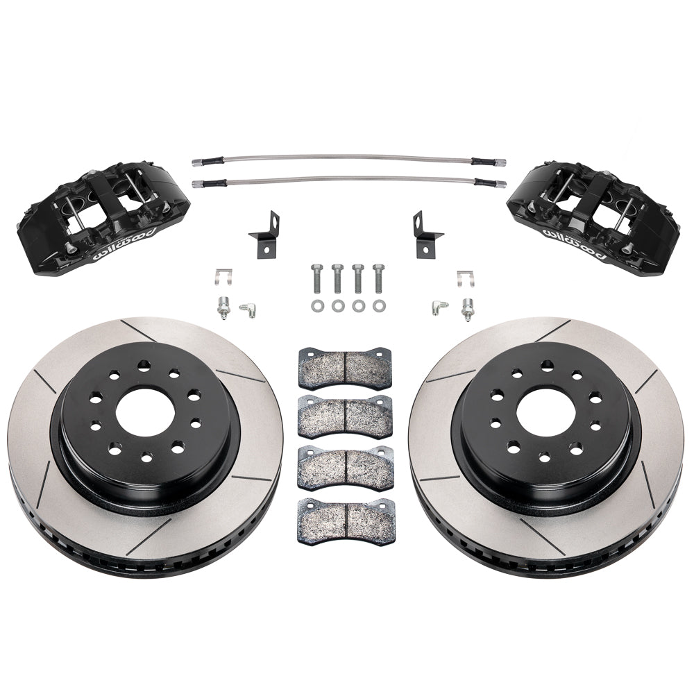 2007 - 2018 Jeep AERO6-DM Direct-Mount Truck Front Brake Kit - 140-17274