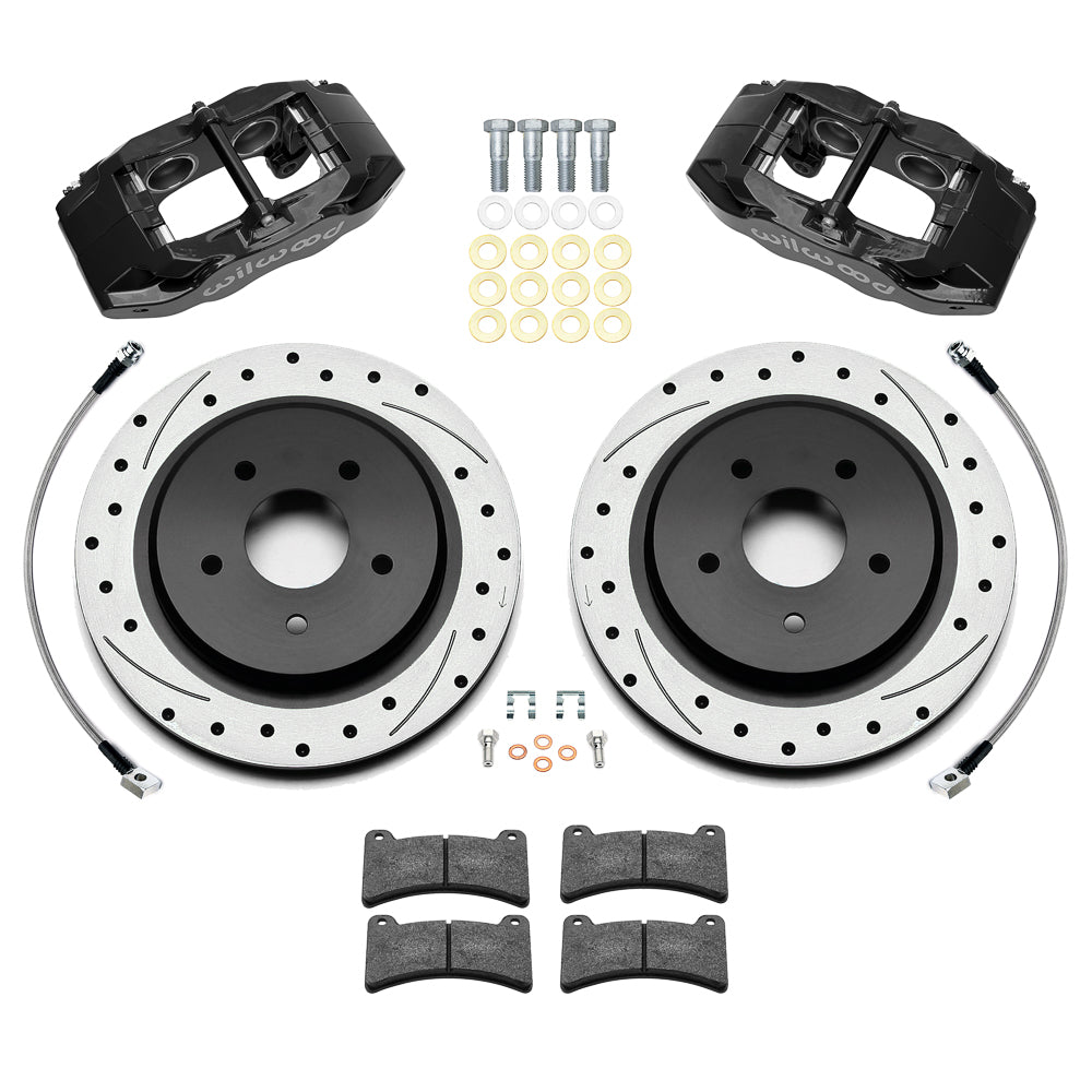 1997 - 2004 Chevrolet DPC56 Rear Replacement Caliper and Rotor Kit - 140-17670
