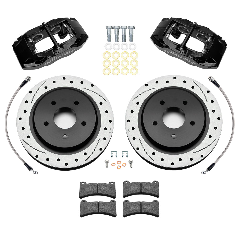 2005 - 2013 Chevrolet DPC56 Rear Replacement Caliper and Rotor Kit - 140-17672