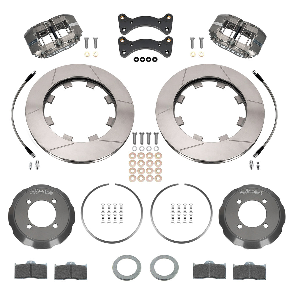 1991 - 2005 Mazda Forged Dynalite Big Brake Front Brake Kit (Race) - 140-17936