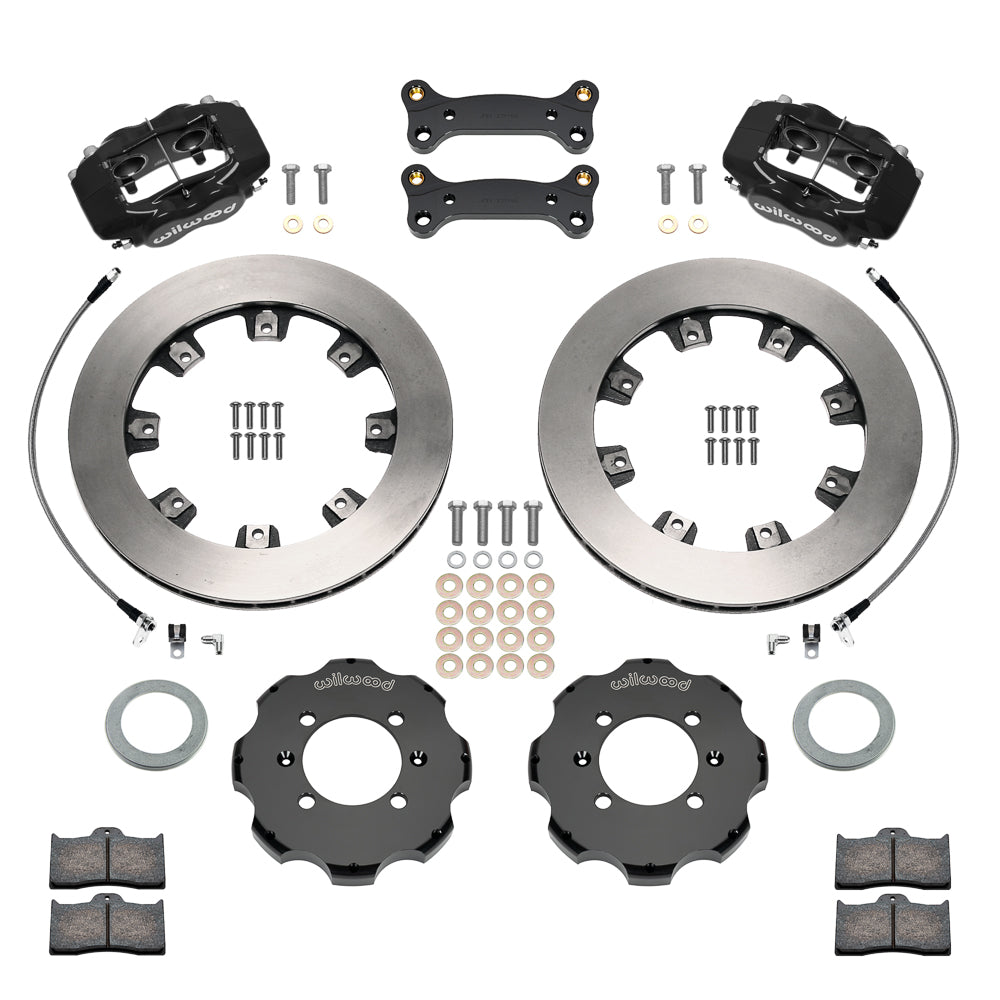 2016 - 2023 Fiat, Mazda Forged Dynalite Big Brake Front Brake Kit (Hat) - 140-17937