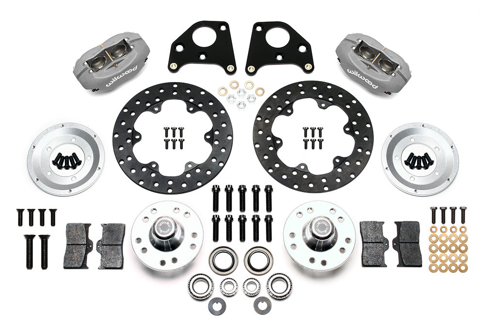1962 - 1972 Dodge, Plymouth Forged Dynalite Front Drag Brake Kit - 140-2711