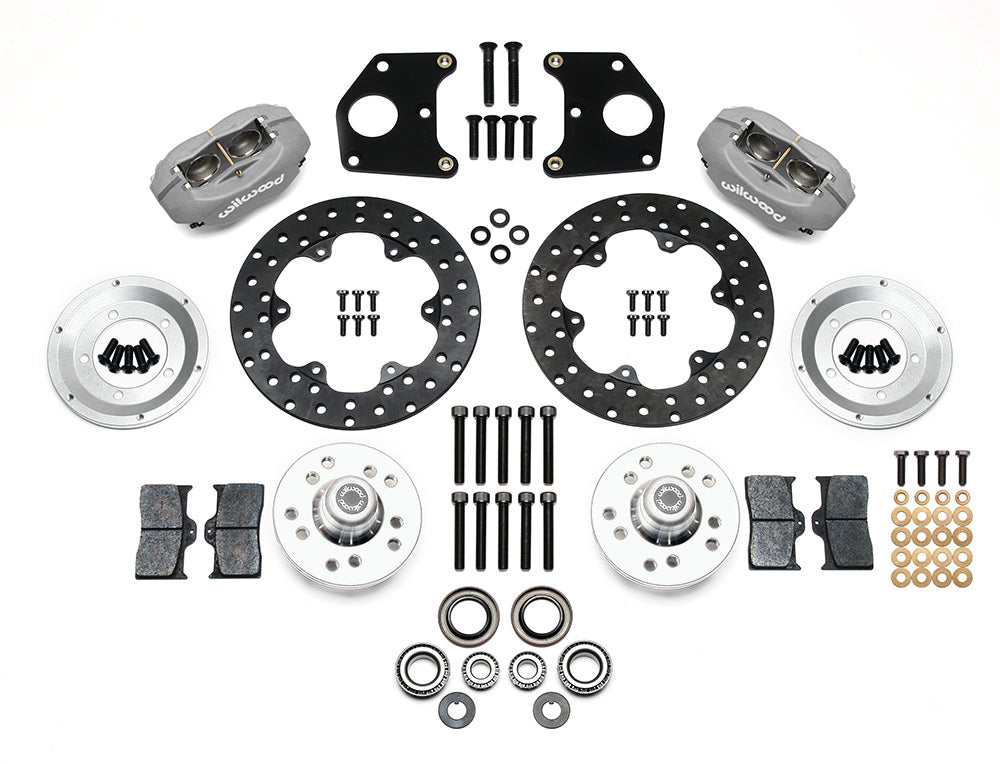 1960 - 1972 Dodge, Plymouth Forged Dynalite Front Drag Brake Kit - 140-2712