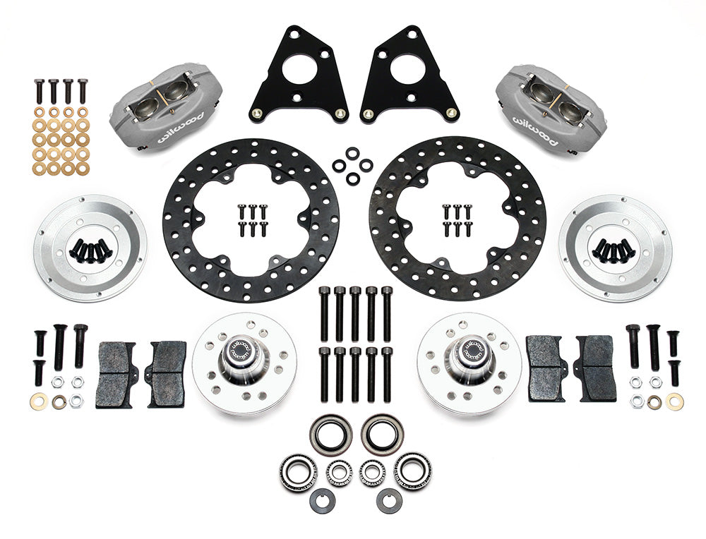 1965 - 1972 Dodge, Plymouth Forged Dynalite Front Drag Brake Kit - 140-2713